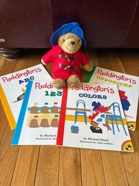 Vtg. Paddington Books (1996)  & Plush (2011)